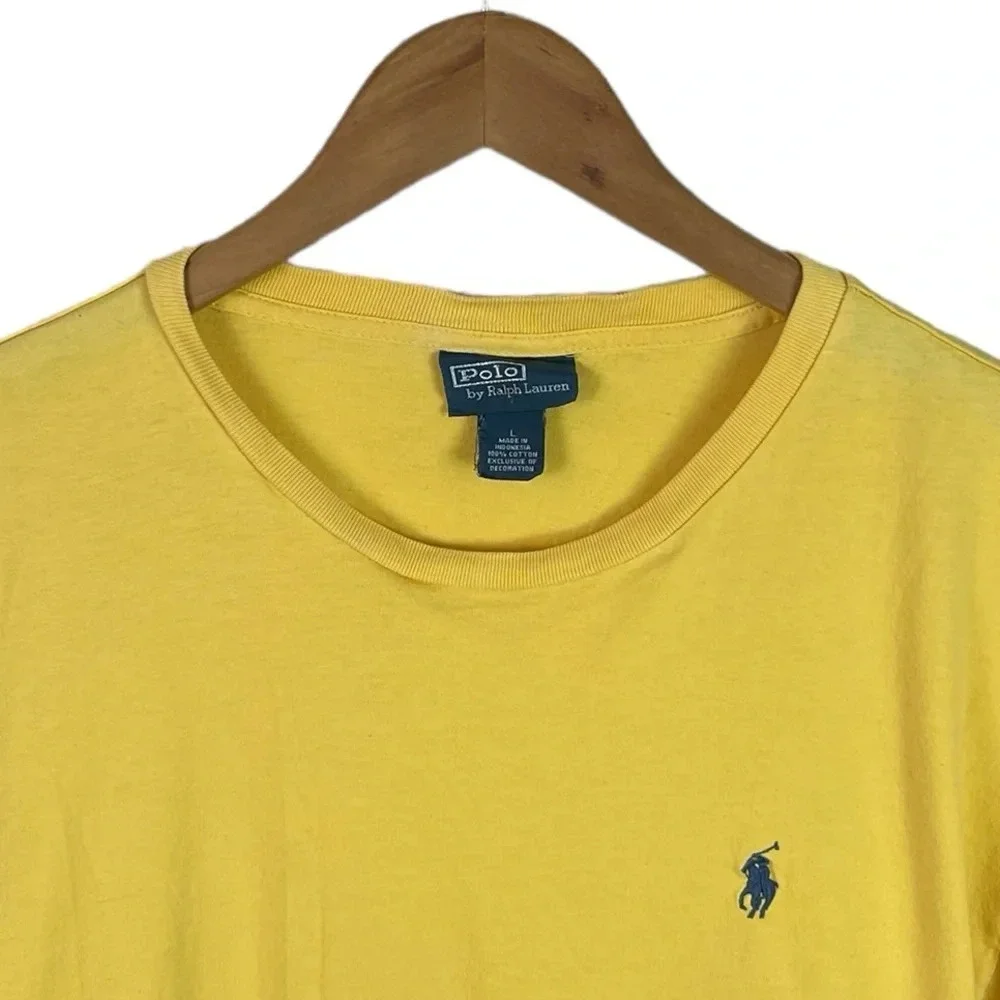 LS277 Men’s Polo Ralph Lauren Designer Long Sleeve T Shirt L
